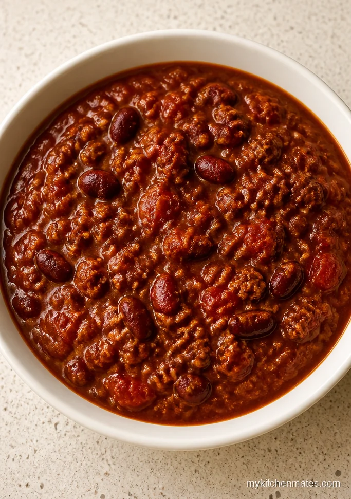 Classic Beef and Bean Chili