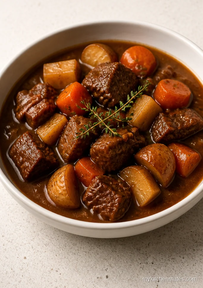 Classic Beef and Root Vegetable Stew