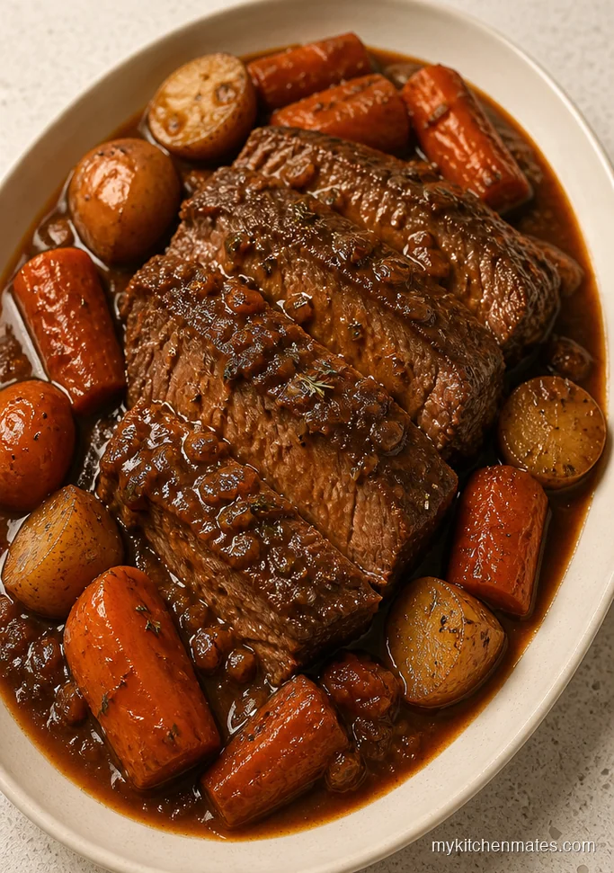 11 Gluten Free Crockpot Recipes for Hands Off Dinners Classic Beef Pot Roast with Vegetables