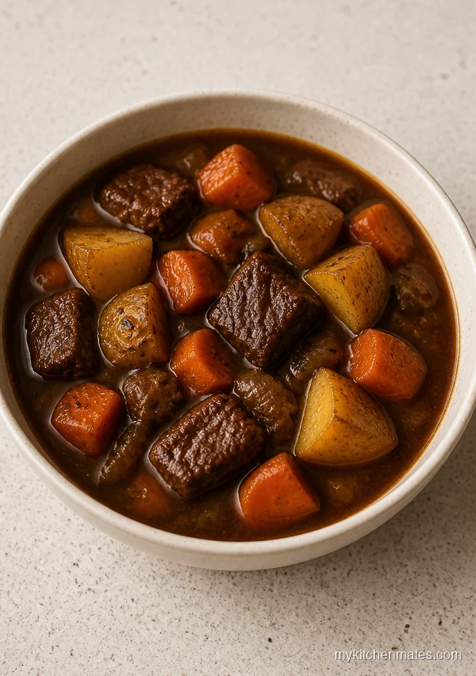 Classic Beef Stew with Root Vegetables