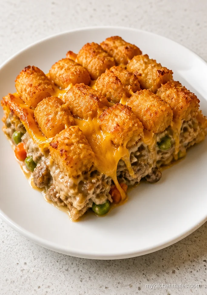 Classic Beef Tater Tot Casserole
