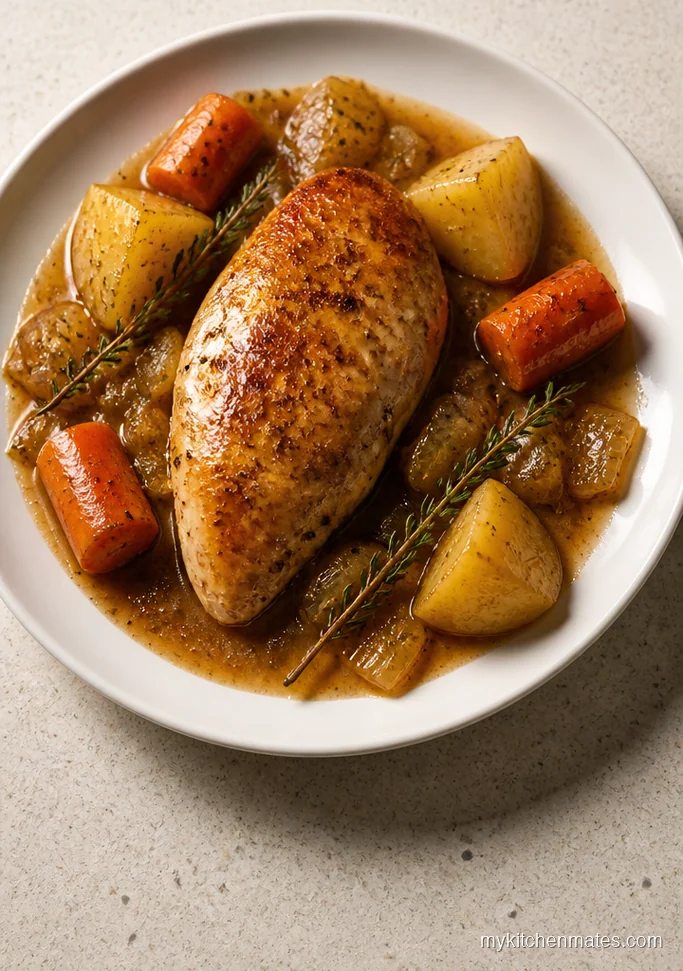 Classic Braised Chicken and Vegetables