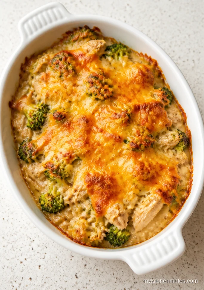 Classic Cheesy Chicken and Broccoli Casserole