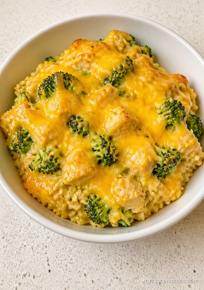 Classic Cheesy Chicken Broccoli Casserole