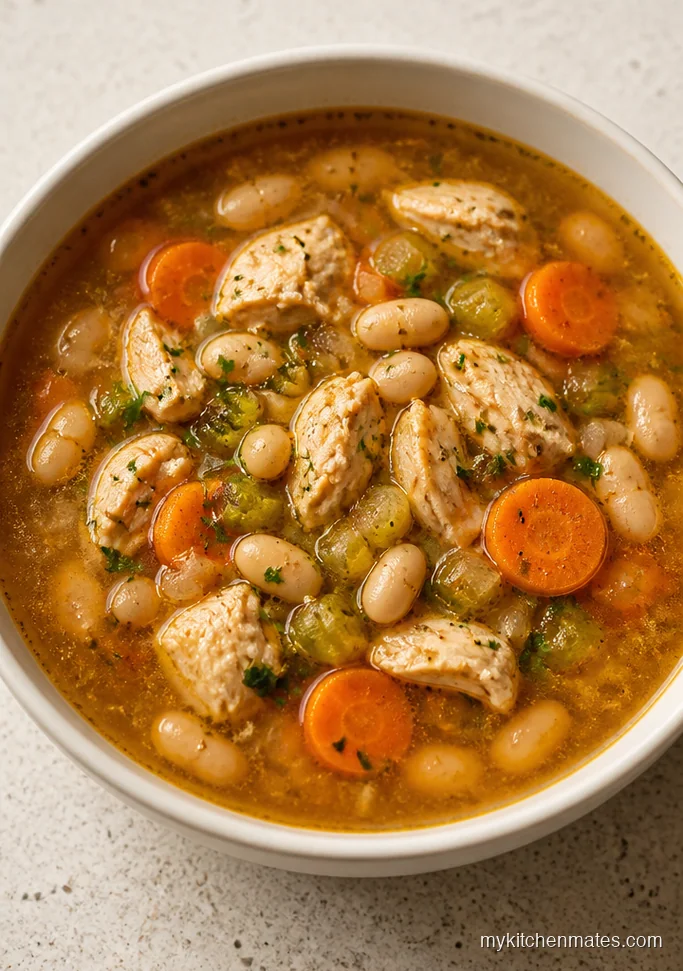 Classic Chicken and White Bean Soup