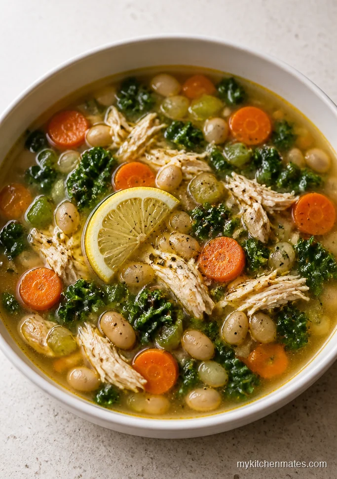 Classic Chicken and White Bean Soup