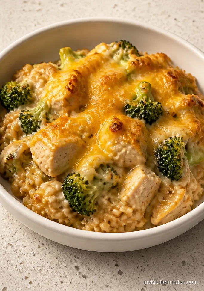 Classic Chicken Broccoli Rice Casserole