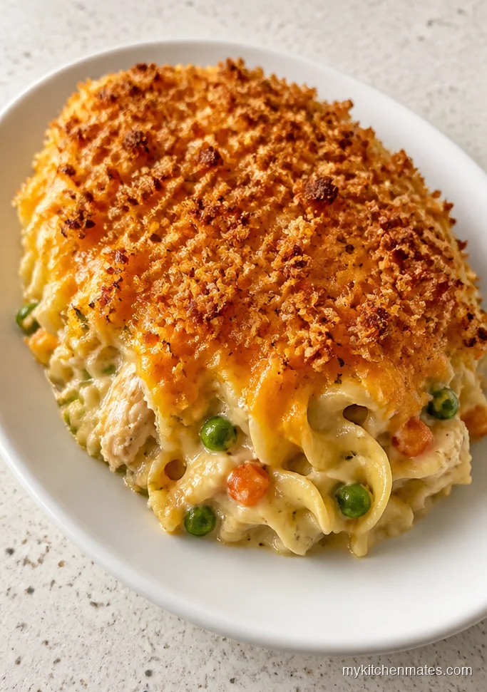 Classic Chicken Noodle Casserole