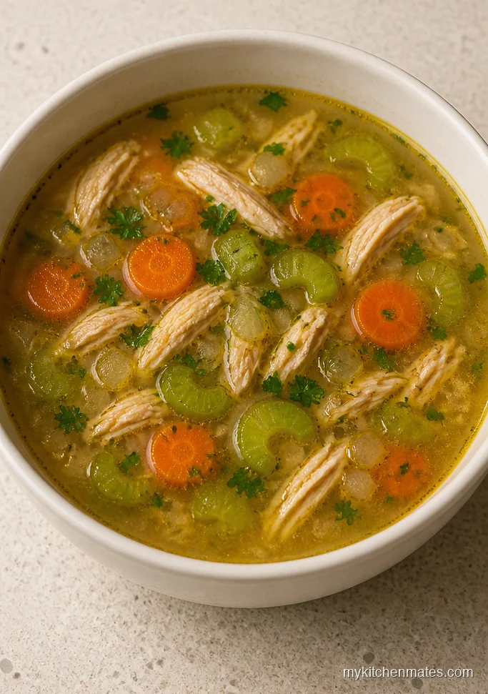 Classic Clean Chicken Vegetable Soup