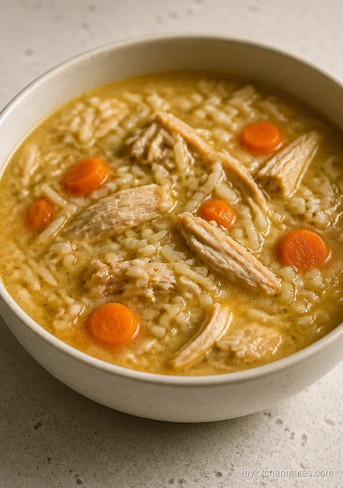 Classic Coconut Chicken and Rice Soup