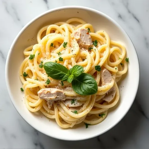 Classic Creamy Chicken Alfredo with Fresh Herbs