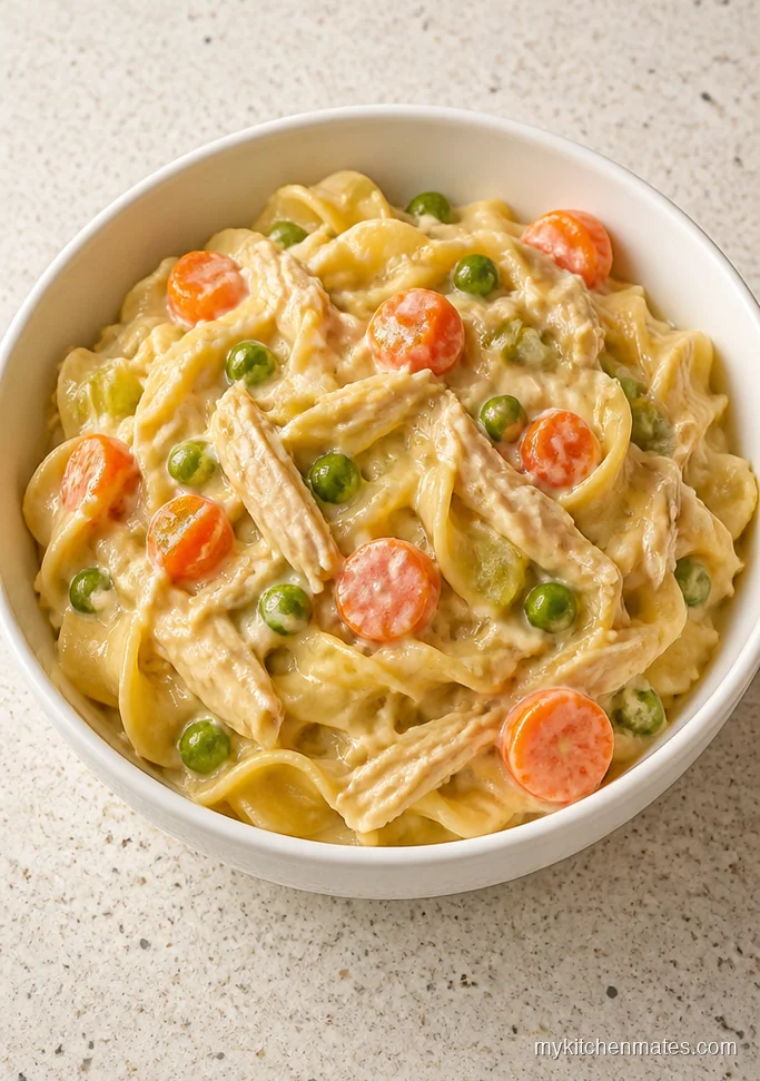 Classic Creamy Chicken and Noodles