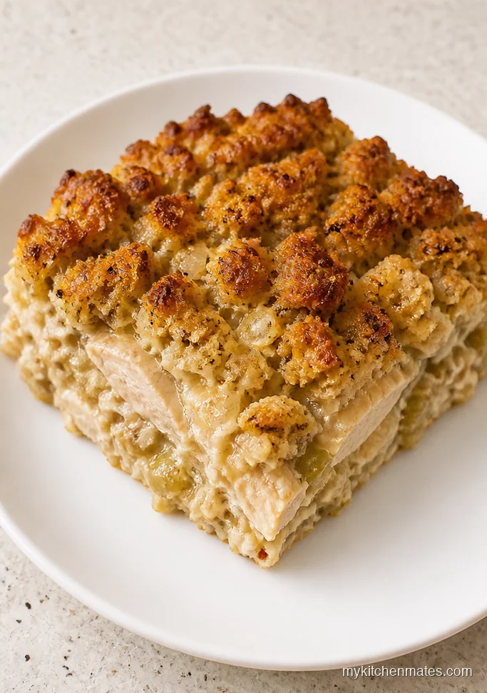 10 Chicken Casserole Recipes with Stuffing for Easy Family Dinners Classic Creamy Chicken and Stuffing Casserole