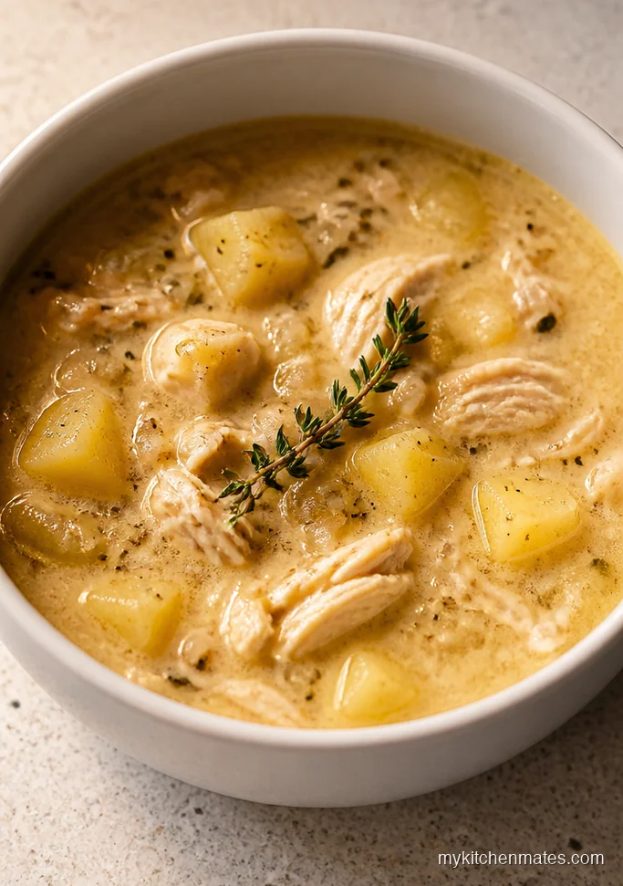 Classic Creamy Chicken Potato Soup