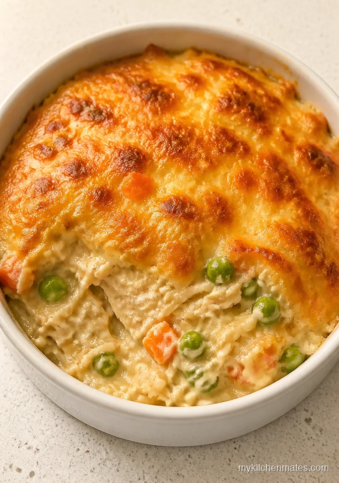Classic Creamy Chicken Rice Bake