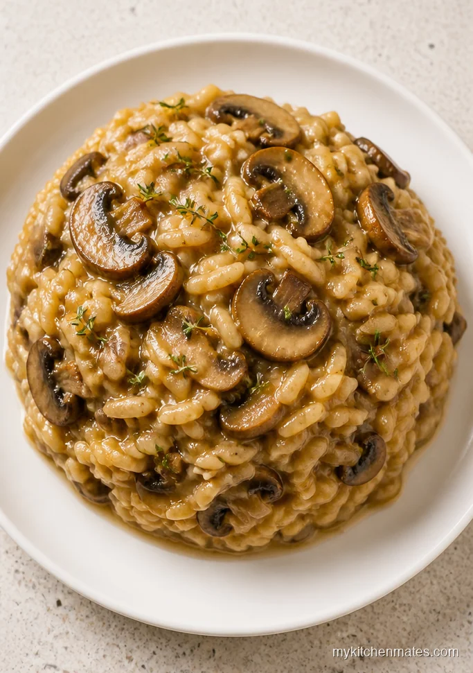 Classic Creamy Mushroom Rice Casserole