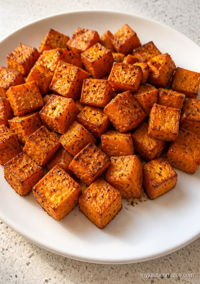 Classic Crispy Sweet Potato Cubes