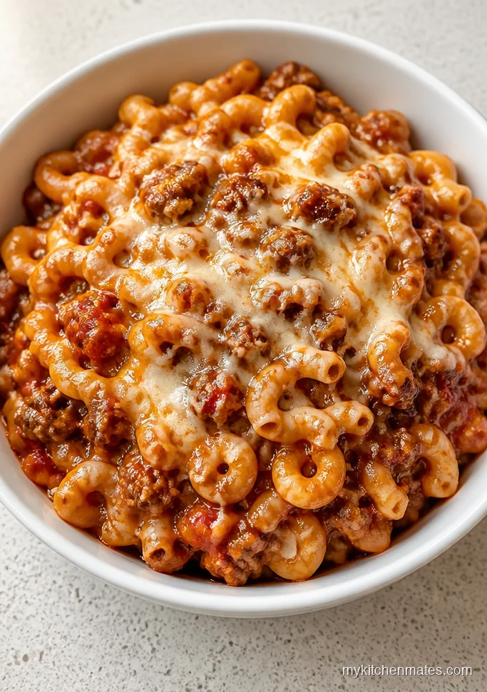 Classic Crockpot Ground Beef Pasta