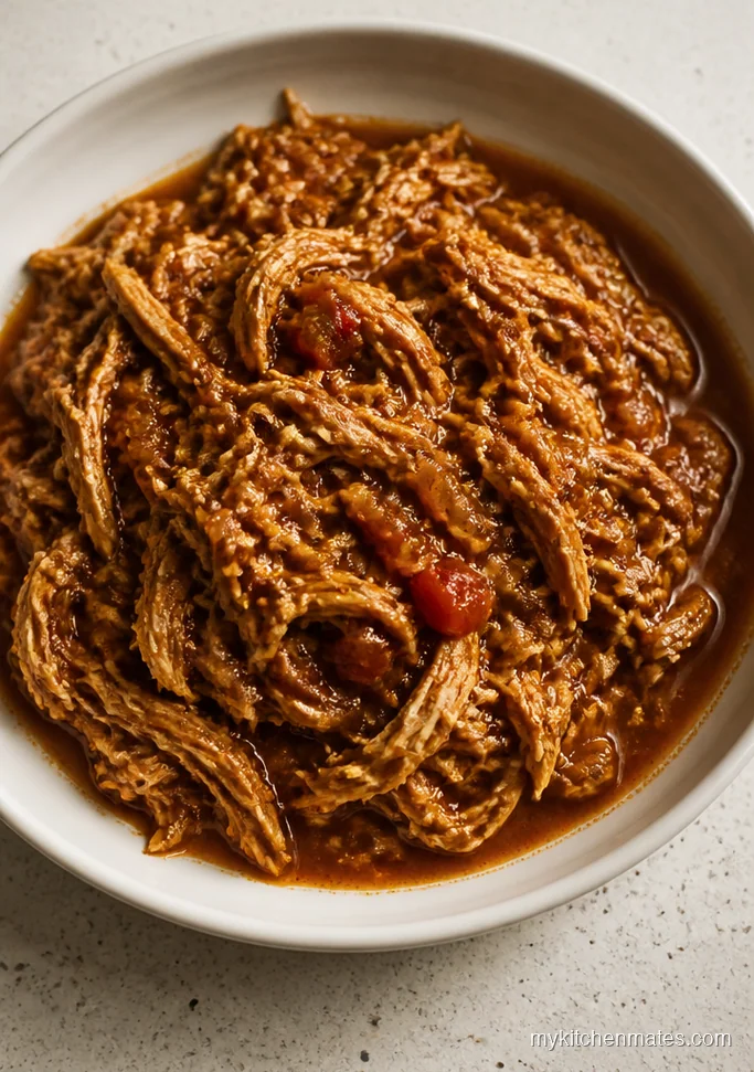 Classic Crockpot Shredded Chicken
