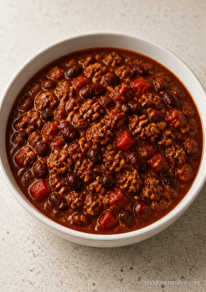 Classic Crockpot Turkey Chili