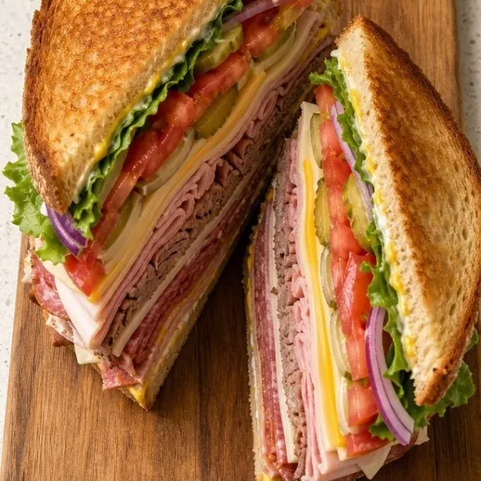 Classic Dagwood Sandwich