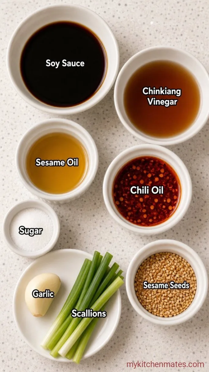Classic 5-Minute Dumpling Sauce Ingredients
