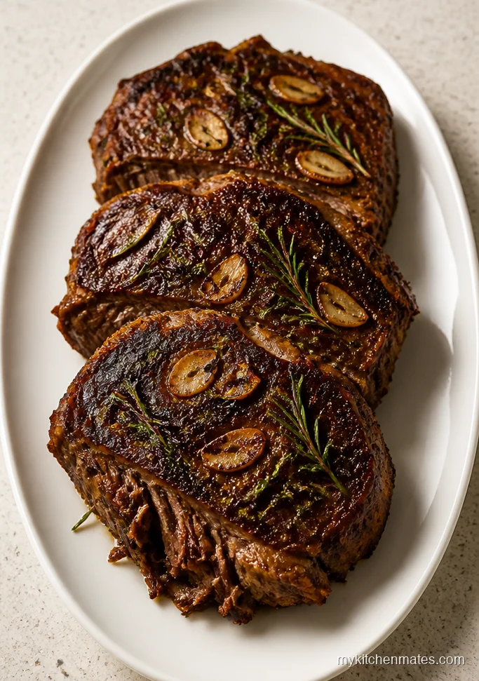 13 Slow Cooker Leg of Lamb Recipes for Fall-Apart Tender Dinners Classic Garlic Rosemary Slow Cooker Lamb