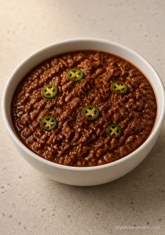Classic Ground Beef Keto Chili