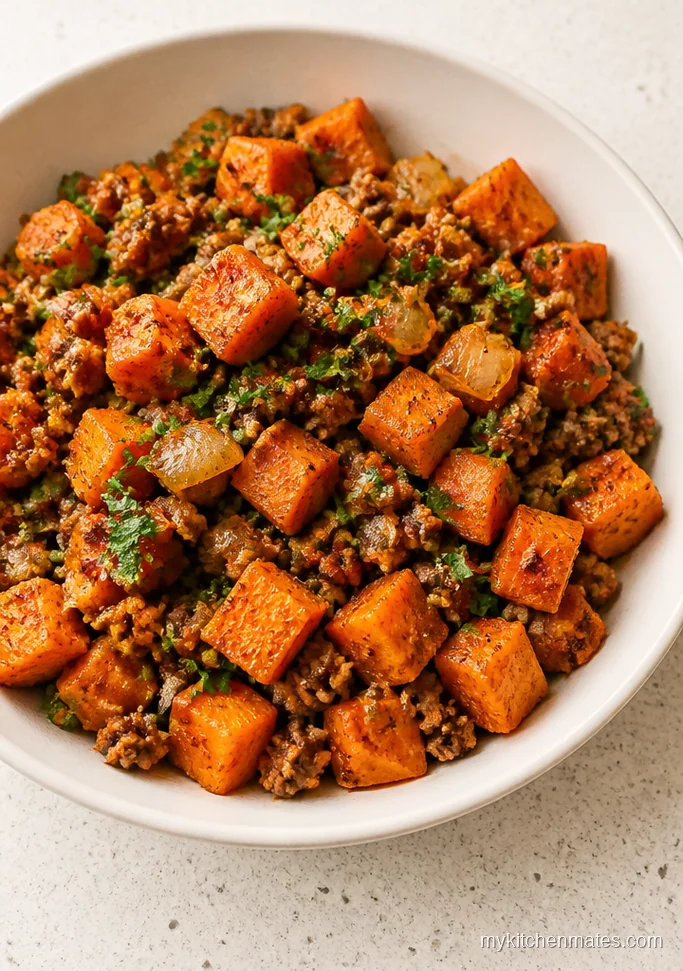 11 Ground Beef Sweet Potato Recipes for Fast, Cozy Dinners Classic Ground Beef Sweet Potato Skillet