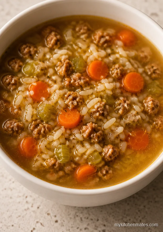12 Ground Turkey Soup Recipes That Come Together in One Pot Classic Ground Turkey and Rice Soup