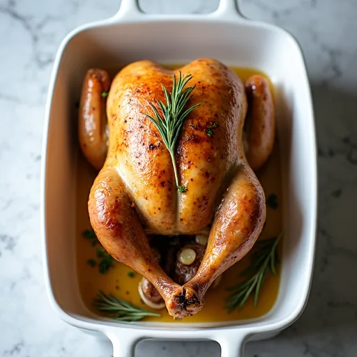 Classic Herb-Butter Roasted Chicken