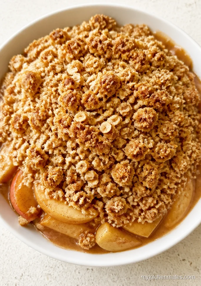 Classic Honeycrisp Apple Crisp