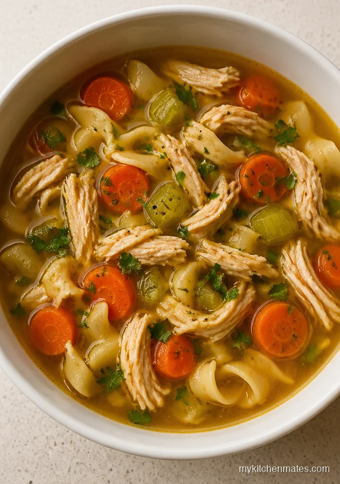 Classic Instant Pot Chicken Noodle Soup