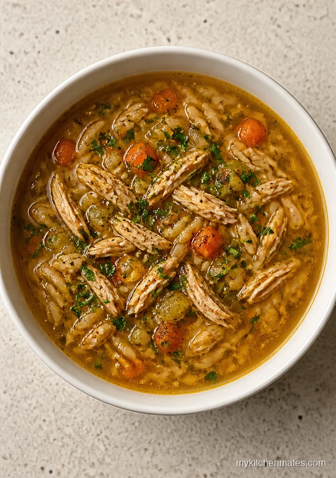 Classic Italian Chicken Soup with Orzo