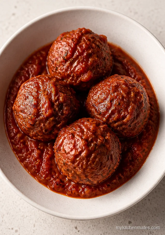 Classic Italian Marinara Meatballs