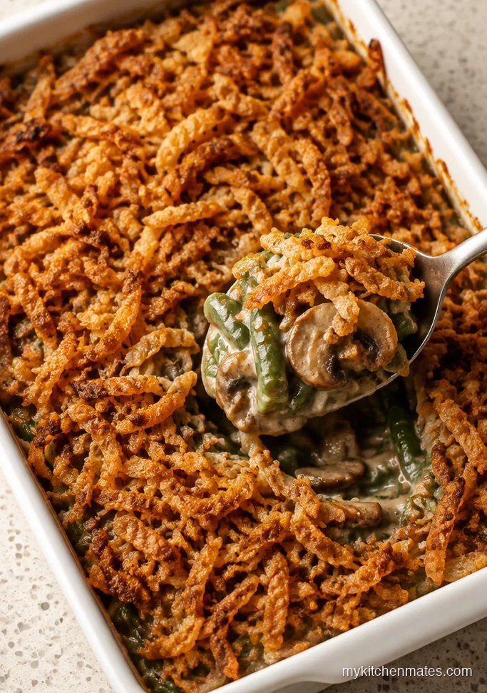 Classic Make Ahead Green Bean Casserole