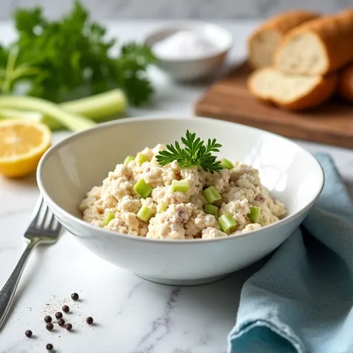 Classic Mayo and Celery Tuna Salad