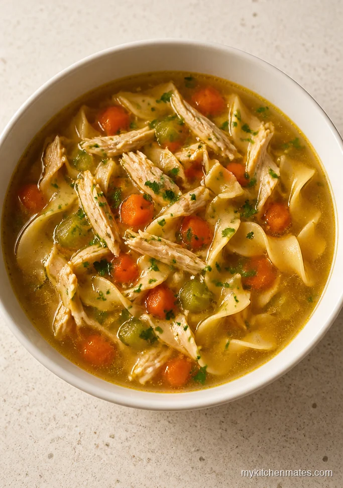 Classic Old-Fashioned Chicken Noodle Soup