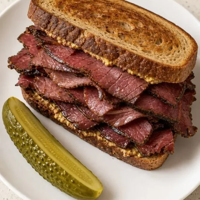 Classic Pastrami Sandwich