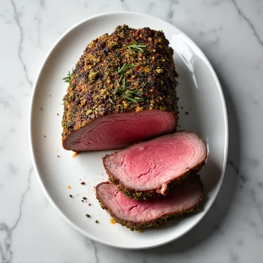 Classic Prime Beef Rib Roast with Herb Crust