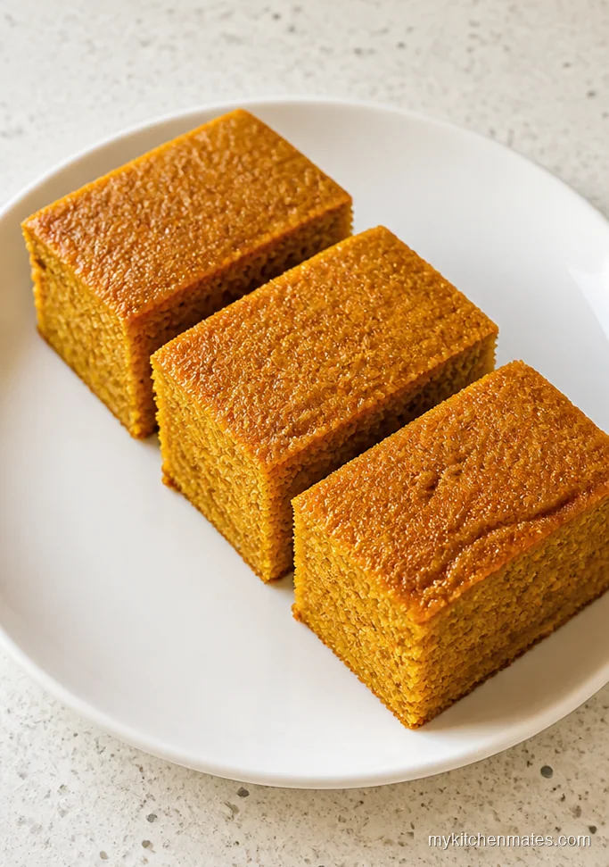 Classic Pumpkin Yellow Cake Bars