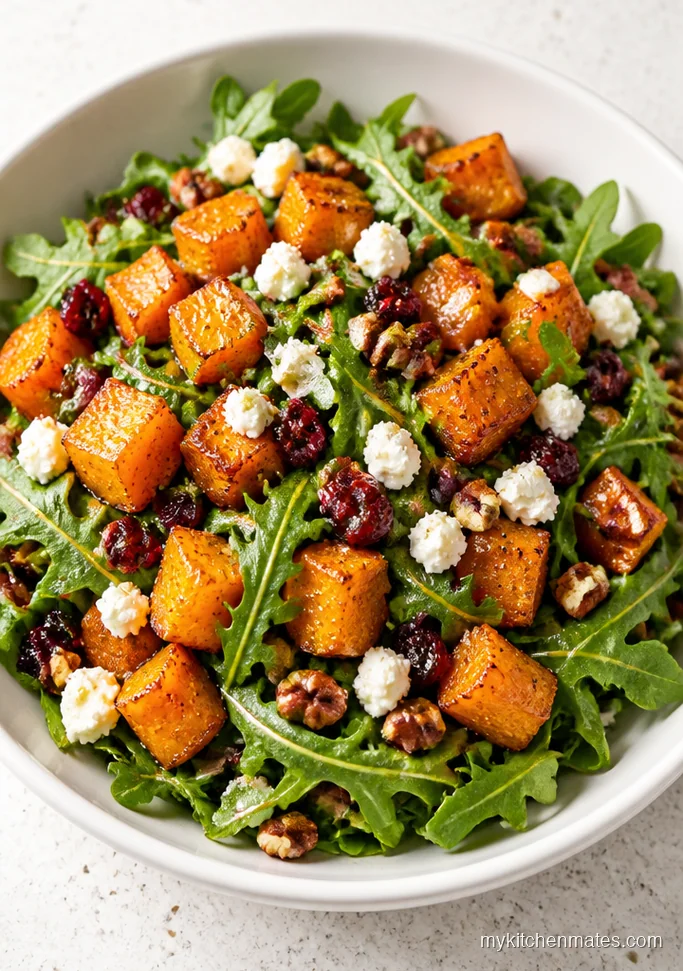 Classic Roasted Butternut Squash Salad