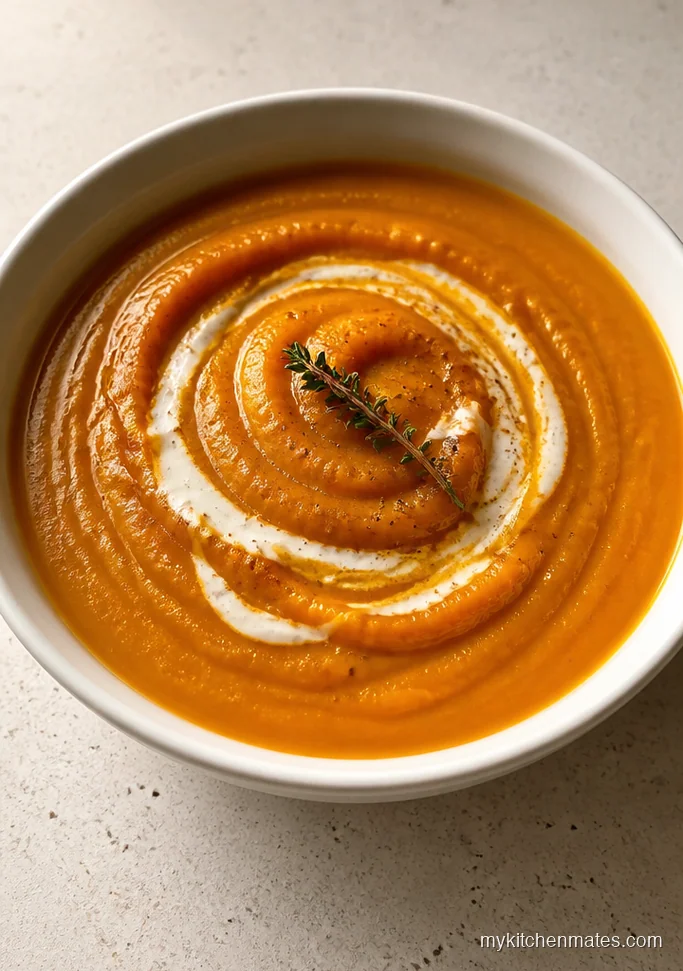 Classic Roasted Butternut Squash Soup