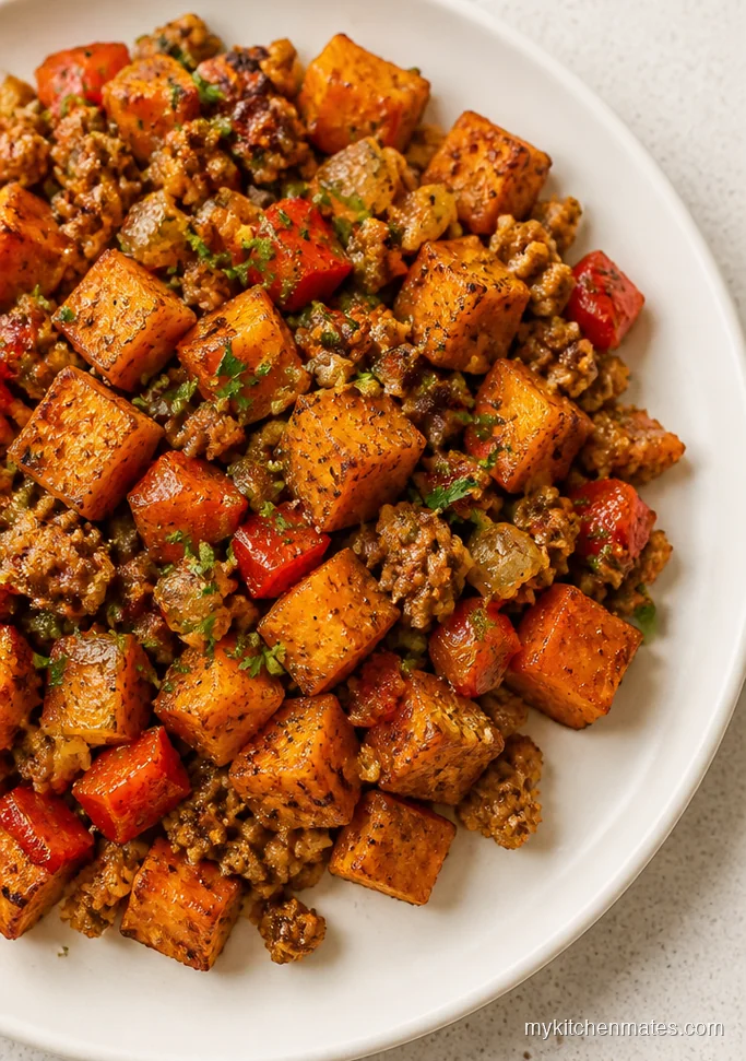 Classic Roasted Sweet Potato Breakfast Hash