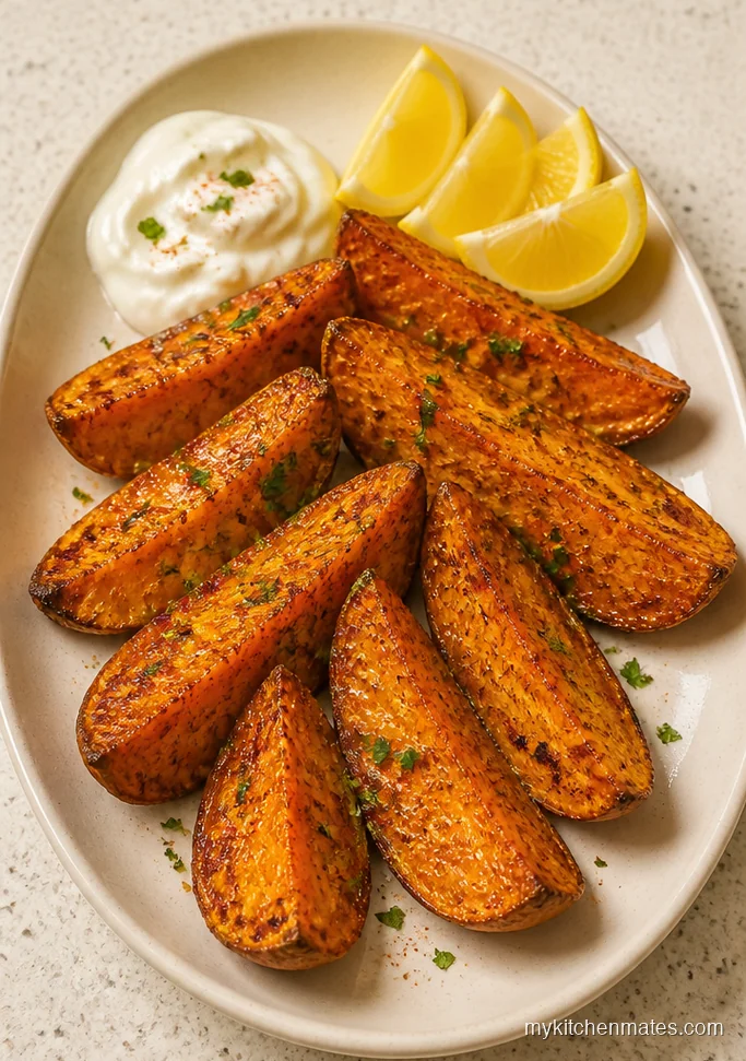 Classic Roasted Sweet Potato Wedges
