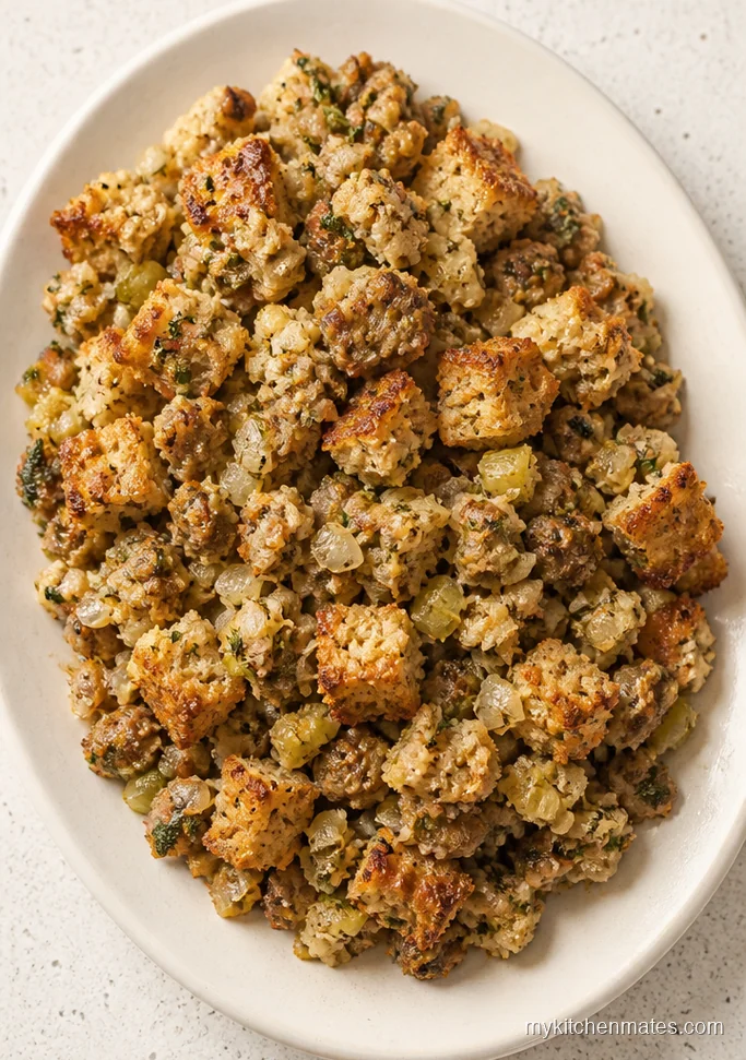 Classic Sage and Onion Sausage Stuffing
