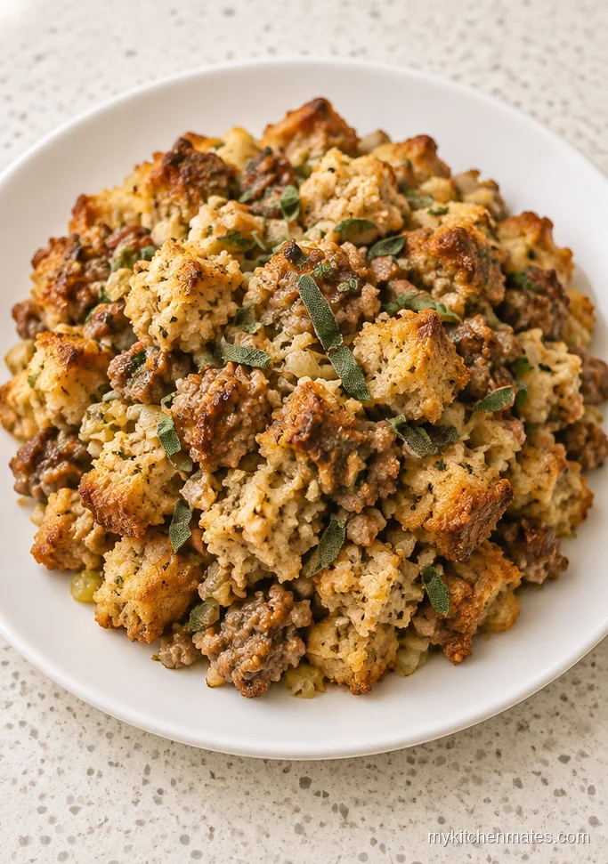 Classic Sage Sausage Dressing