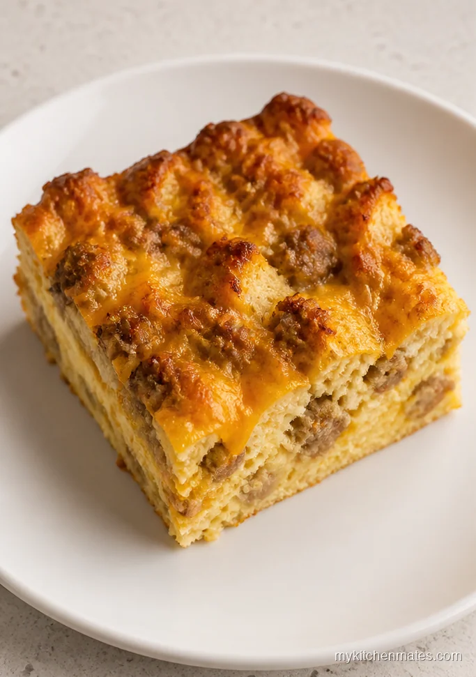 Classic Sausage Egg and Cheese Casserole