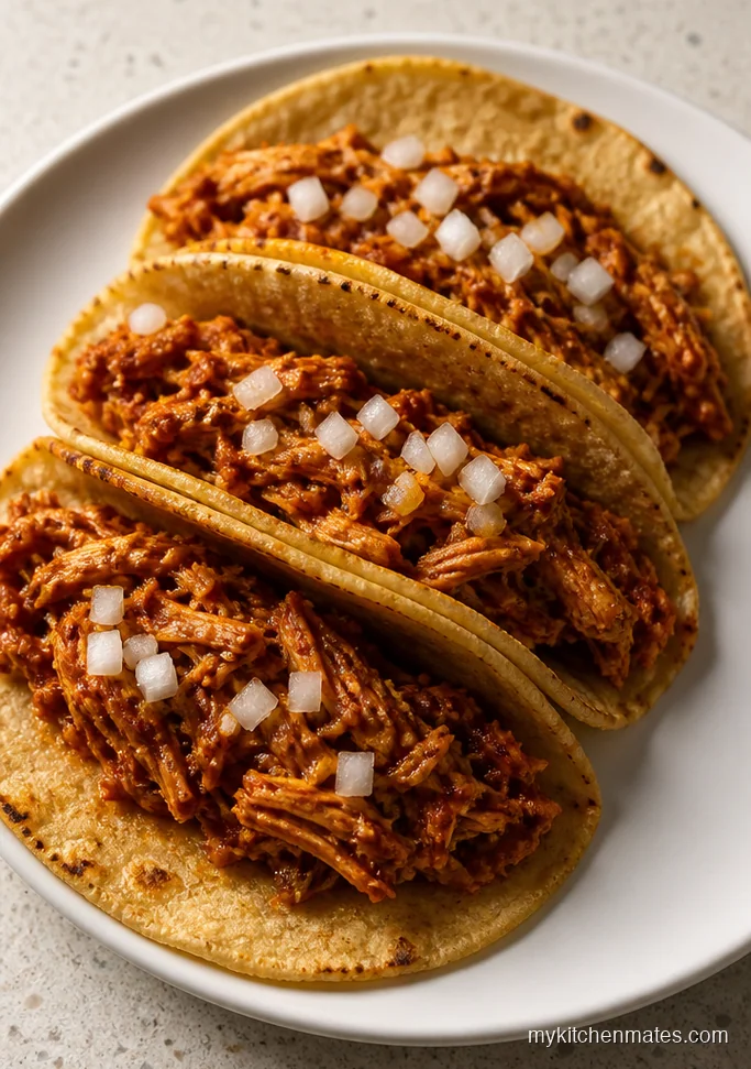 Classic Shredded Chicken Tacos