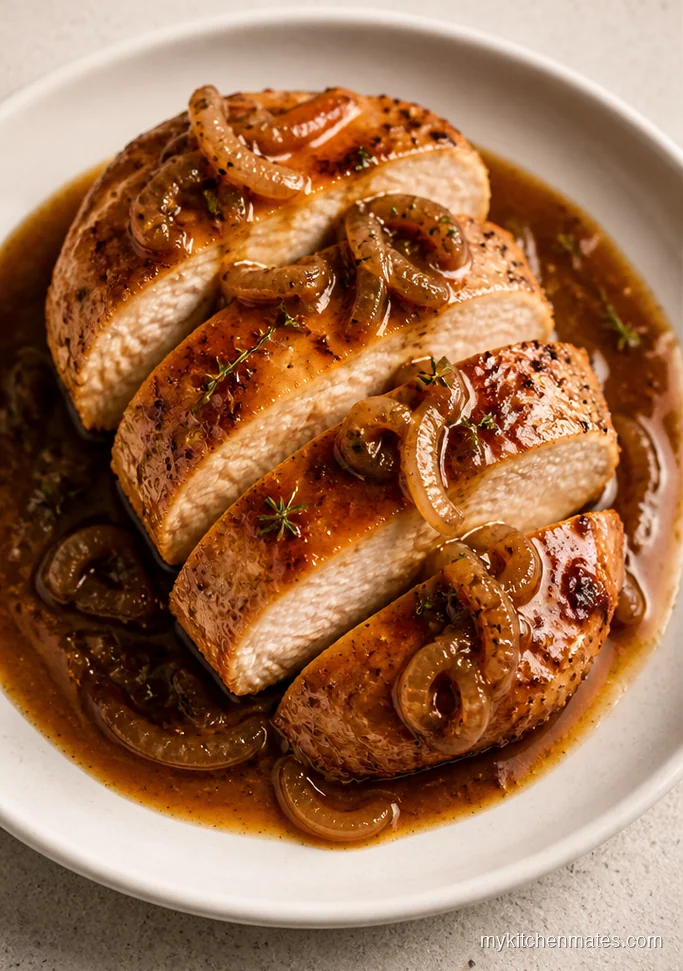 Classic Skillet Chicken Breast with Pan Gravy